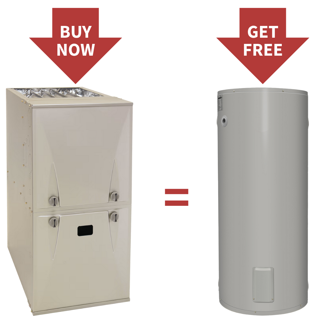 Pope (1) buy new heating system, get a free hot water tank promotion