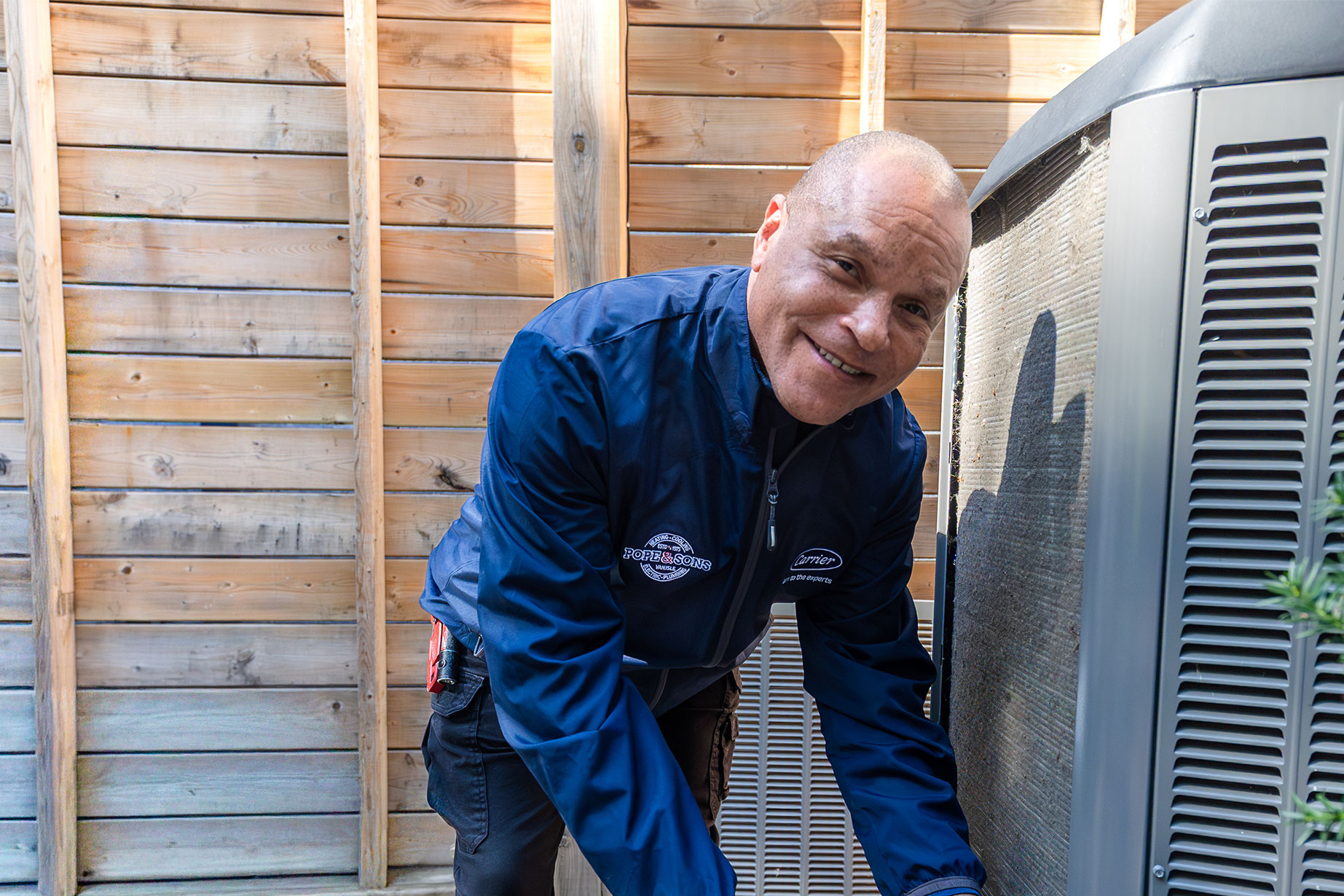 homeowners choose Pope & Sons for the Friendly, no-pressure service from a local team